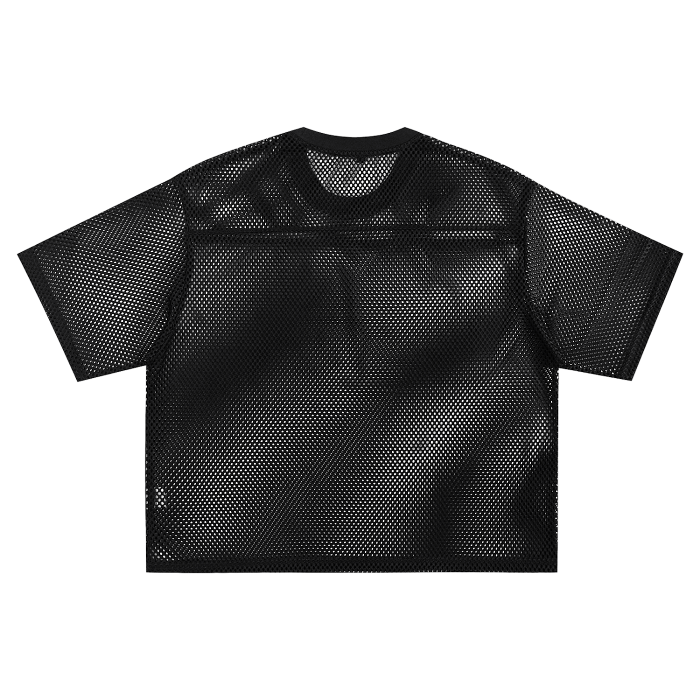 See-through Boxy Mesh T-shirt