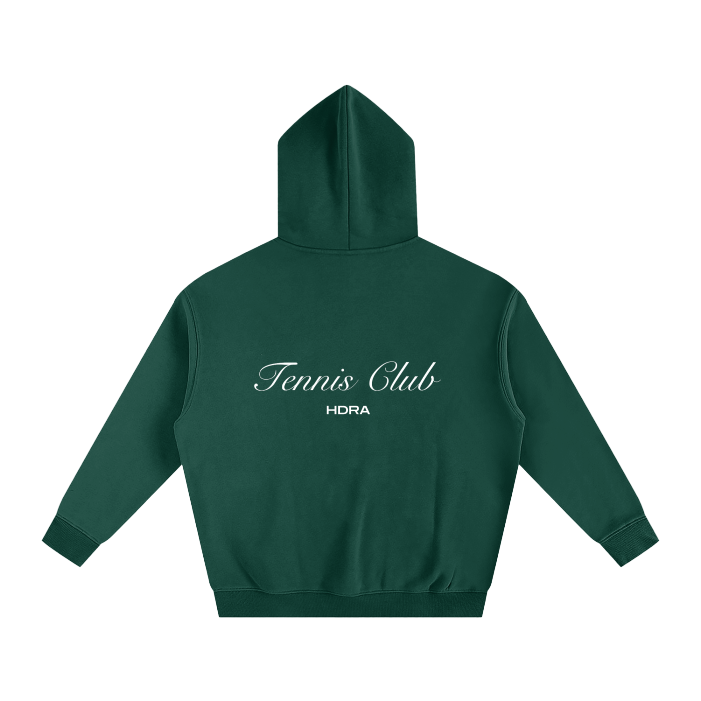 Tennis Club - Oversize Fleeced Hoodie