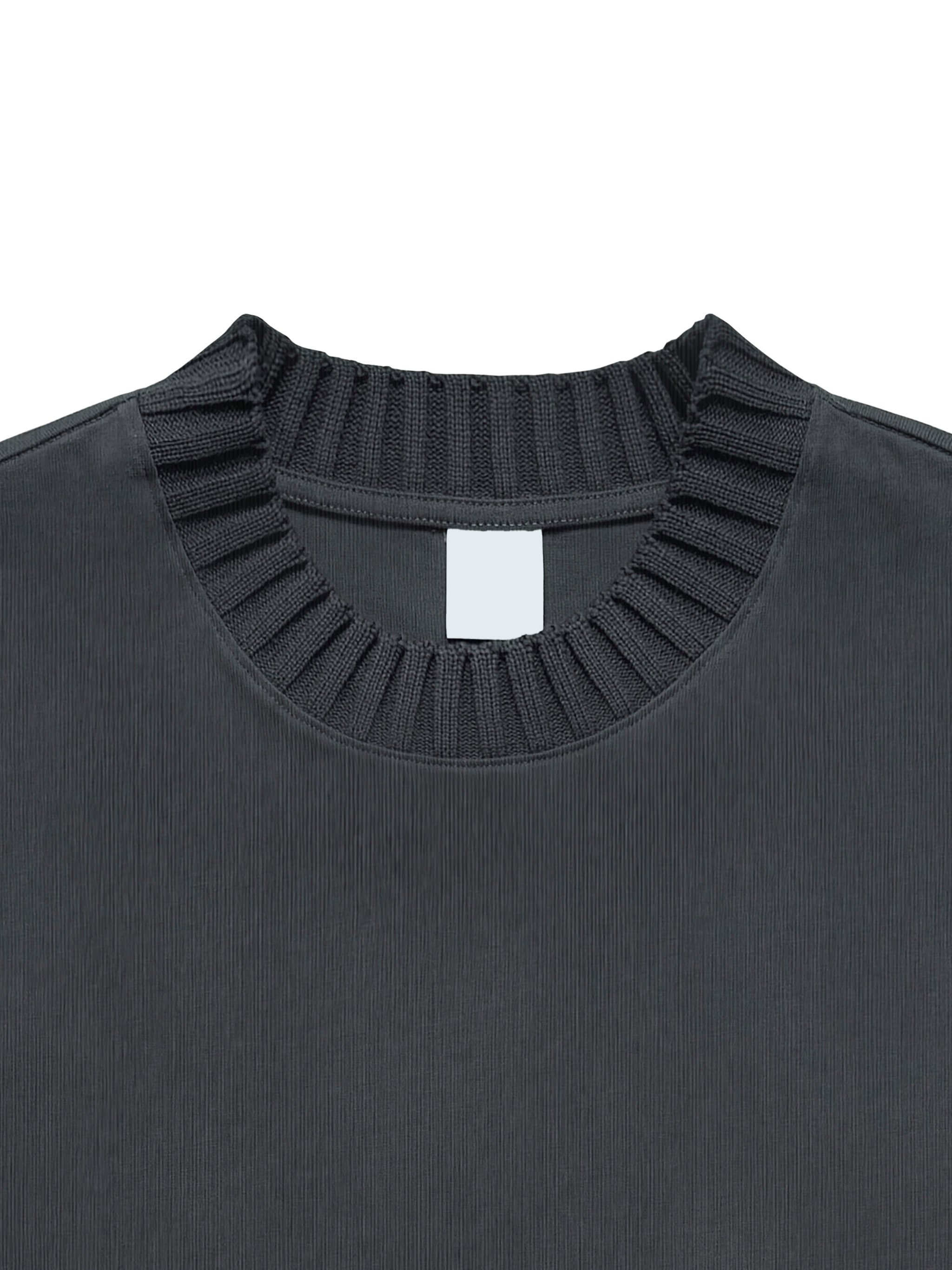 Loose Fit Knitted T-Shirt