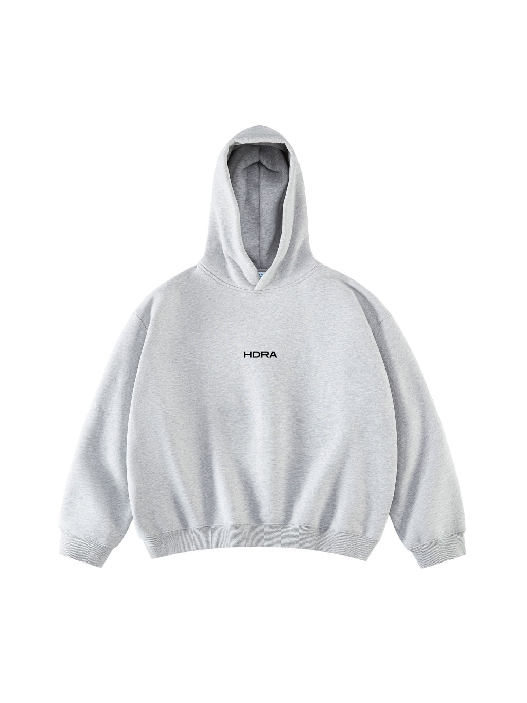 Boxy Hoodie (in Flower Gray)